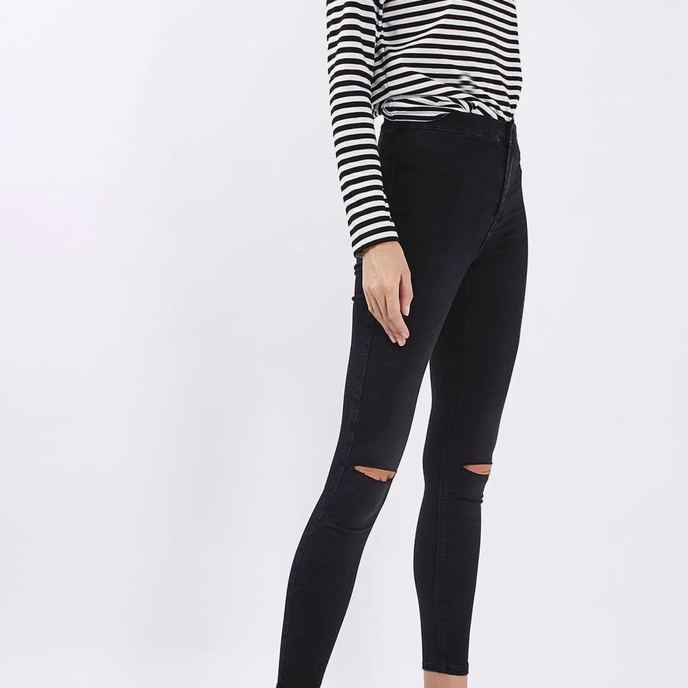 Topshop Black Skinny Jeans